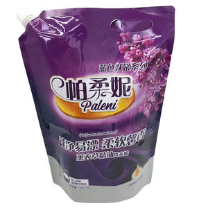 Bolsa de Plástico Grande y Resistente con Boquilla y Asa, 5012g, Embalaje Brillante a Prueba de Fugas, para Detergente Líquido para Ropa - Product Image 1