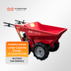 รถตักล้อยางขนาดเล็ก เครื่องยนต์เบนซิน 250 ซีซี แบบใช้มือบังคับ พร้อมรถดัมพ์ขนาดเล็ก สำหรับส่งออก รับประกัน 1 ปี - Product Image 1