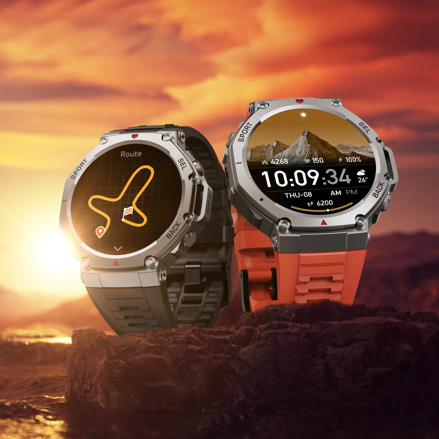 Custom Logo DM58 Smart Watch BT Call 1.43inch AMOLED 5TAM Waterproof Fitness Tracker Outdoor GPS Sports Reloj Smartwatch 2026