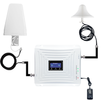 Repetidor de señal móvil 850 1800MHz Amplificador de señal móvil de red/celular/amplificador Venta caliente 2G 4G CE Amplificador de señal blanco