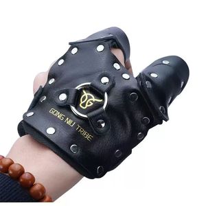 ถุงมือยุทธวิธีหนังวัวสแตนเลส China Slingshot <span class=keywords><strong>Gongniu</strong></span> สำหรับกีฬากลางแจ้ง สำหรับการล่าสัตว์ ยิงธนู และอุปกรณ์เสริมสำหรับยิงหนังสติ๊ก - Product Image 5