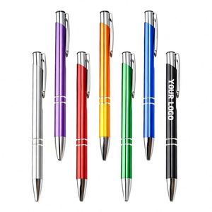 Wholesale New Custom Logo <b>Stylus</b> Ball Point Gel <b>Pens</b> <b>With</b> Advertising Luxury High Quality Aluminum Metal Ballpoint <b>Pen</b> - Product Image 1