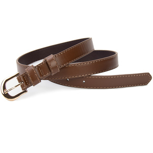 Cinture in Pelle PU da 2,0 cm <span class=keywords><strong>per</strong></span> Jeans, Pantaloni e Abiti con Fibbia in Lega Dorata alla Moda, <span class=keywords><strong>Cintura</strong></span> in Pelle <span class=keywords><strong>per</strong></span> Donna - Product Image 6