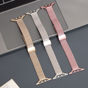 สายนาฬิกาข้อมือสำหรับ <span class=keywords><strong>Apple</strong></span> <span class=keywords><strong>Watch</strong></span> Series 10 9 8 <span class=keywords><strong>7</strong></span> 6 5 4สายรัดแม่เหล็กพิเศษสำหรับ iWatch 40 4142 44 45 46 <span class=keywords><strong>mm</strong></span> - Product Image 3