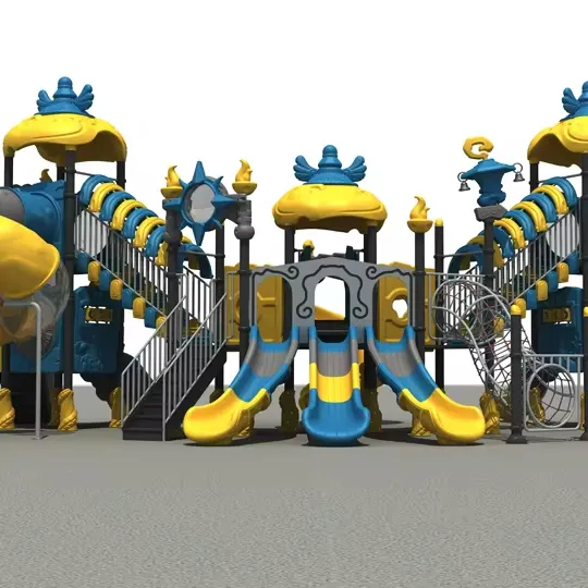 子供用大型マルチスライドコンビネーションエンターテインメント機器幼稚園屋外スライド