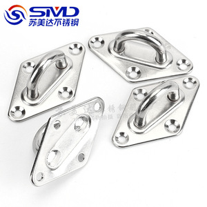 Stainless Steel Turnbuckle Hook <b>Set</b> With Eye Plates And <b>Screws</b> For Sun Shelter Accessories - Product Image 4