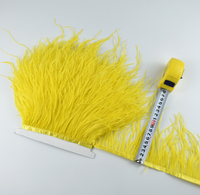 Tissu à coudre fait à la main ruban ruban frange plumes d'autruche garniture pour bricolage artisanat vêtements robe Costume chaussure accessoires fête maison