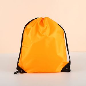 High Quality Wholesale Custom Size <b>Foldable</b> Travel Sport Polyester Shoes Storage Drawstring Backpack <b>Bag</b> - Product Image 4