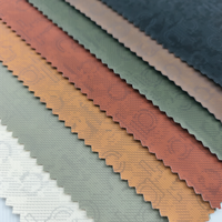 Fabricant chinois de tissu en cuir synthétique PU fin pour vêtements
