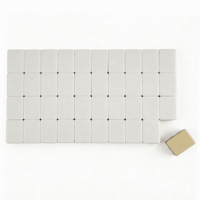 Élégant jeu de Mahjong américain Lotus, 166 tuiles en acrylique dorées avec chiffres aux coins et caractères chinois, jeu de société