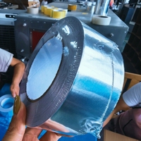 Ruban adhésif en aluminium de haute pureté pour usage en laboratoire et scientifique, ruban adhésif stable résistant aux produits chimiques pour le blindage