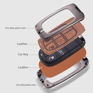 Housse de clé de voiture en cuir personnalisée adaptée à <span class=keywords><strong>Fiat</strong></span> 500 500C 500L 500X RAM Promaster <span class=keywords><strong>Porte</strong></span>-clés personnalisé Mode <span class=keywords><strong>Fiat</strong></span> 127 Cow Butler - Product Image 5