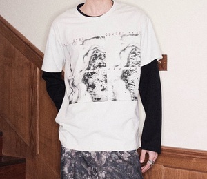 Tシャツメンズ,カスタム服重い重量サーマル長袖tシャツメーカー - Product Image 1
