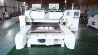 Machine de découpe à plat hydraulique industrielle à course réglable, solution de découpe haute précision pour mousse, plastique, cuir, joint d'étanchéité