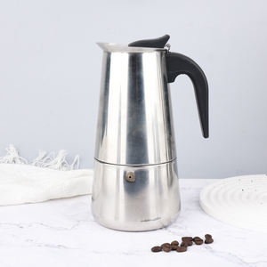 Cezve Ibrik arabe turc en acier inoxydable, capacité de 350ml et 600ml | Cafetière durable du Moyen-Orient fabriquée à la main et résistante à la chaleur - Product Image 1