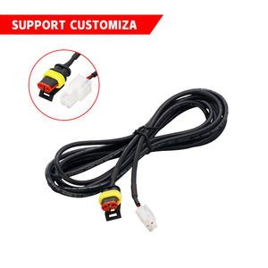 Cablaggio di Collegamento per Luci Atmosferiche Auto DJ7021-1.5-21 a <span class=keywords><strong>2</strong></span> Fori, Cavo di Assemblaggio HID Impermeabile con Terminale - Product Image 6