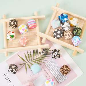 Personnalisation vente chaude 2023 écologique silicone perles chaîne bébé sucette clip imprimer bricolage silicone dentition mâcher perle - Product Image 4