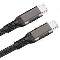 Cable USB Tipo C de 100 W, 20 Gbps, 4K, 60 Hz, 2 Metros, en Existencia