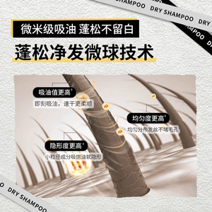 สเปรย์จัดแต่งทรงผม BABI Peng Peng Dry Hair Spray 150 มล. เพิ่มวอลลุ่ม ควบคุมความมัน ไม่ต้องล้างออก ใช้ได้ทั้งชายและหญิง - Product Image 2