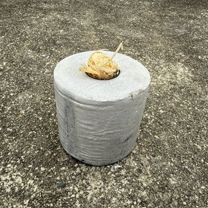SUNRICH Fábrica Nuevos productos Papel de cera redondo portátil Combustible Chimenea Papel de arranque de fuego - Product Image 1