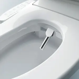 Assento do vaso sanitário elétrico f1n525, cobertura automática do assento do vaso sanitário da pressão automática inteligente