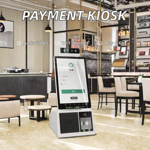 15.6inch màn hình cảm ứng kép tiền mặt đăng ký <span class=keywords><strong>POS</strong></span> Máy tất cả trong một <span class=keywords><strong>POS</strong></span> Systeme thiết bị đầu cuối điểm của hệ thống bán hàng với máy in máy quét - Product Image 2