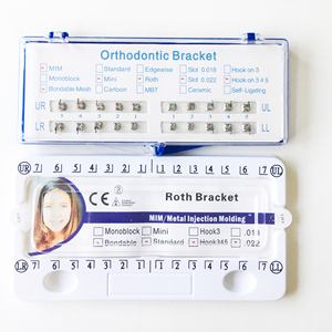 Anticipo apparecchi ortodontici Migliore vendita Ortodonzia staffe Denti per <span class=keywords><strong>Brace</strong></span> Dentale di consumo Staffe Ortodonzia - Product Image 5