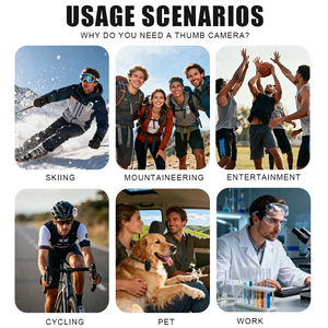 Mini caméra d'action Ultra-HD 1080P, objectif grand angle 120 degrés, <span class=keywords><strong>WIFI</strong></span>, enregistrement quotidien, caméra de poche portable, caméra miniature CMOS - Product Image 5