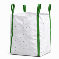 Conteneur Jumbo ventilé pour le stockage, le chargement, le transfert et la distribution logistique des produits céréaliens, des semences et des aliments pour animaux