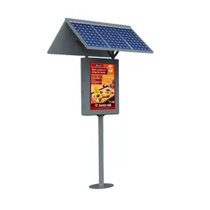 43 pollici solar powered LCD pubblicità media player digital signage schermo esterno