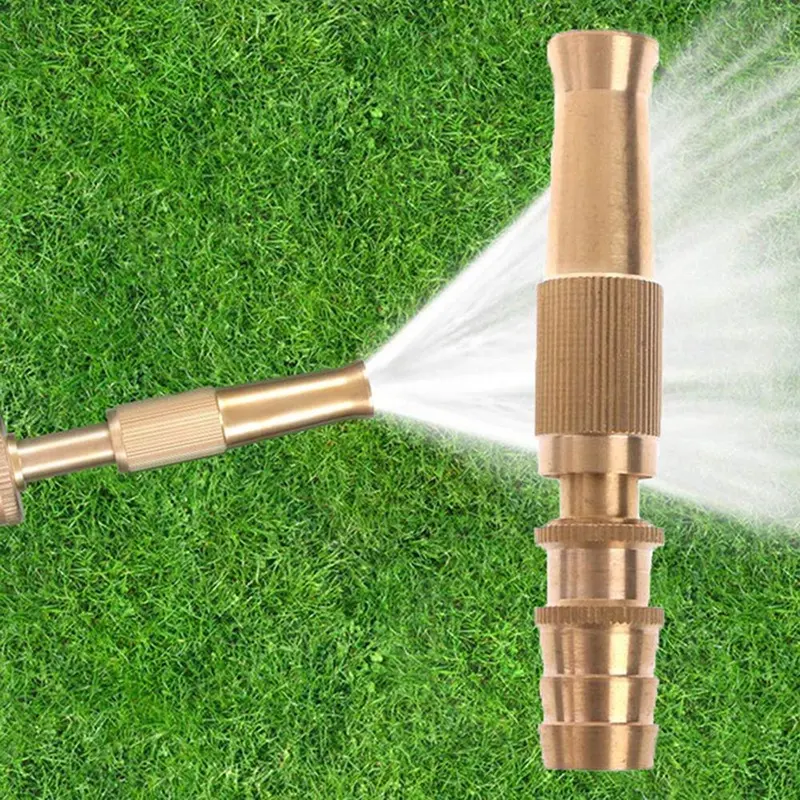 Einstellbare Messing-Garten wasser pistolen düse