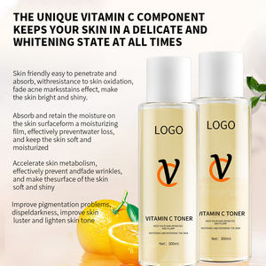 Private Label Organic Lightening Exfoliator Brightening <b>Toner</b> Moisturizing <b>Skin</b> Firming Repairing Vitamin C <b>Toner</b> - Product Image 4