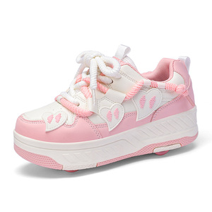 Patins à roulettes pour enfants et adultes, roues en plastique EVA, roulettes lumineuses - Product Image 5