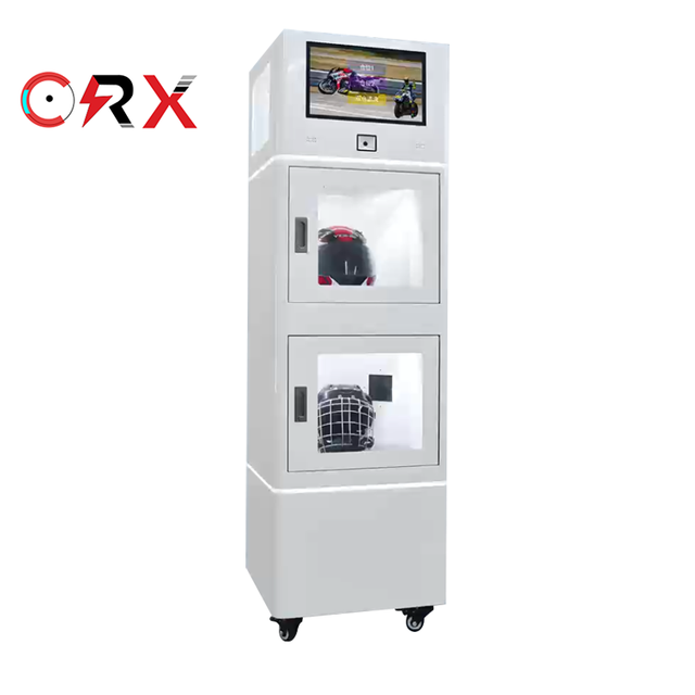 Automatic Motorbike Double Helmet Dry Cleaner Disinfecting Motorcycle Helmet Cleaning Vending Machine