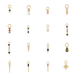 Nuovo arrivo moda alta gioielli 925 argento Sterling diversi stili orecchini collana Charms - Product Image 1