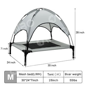 CANBO Outdoor onverwoestbaar verhoogd hondenbed wasbaar ademend grote hondenbedden met wasbare hoezen - Product Image 2