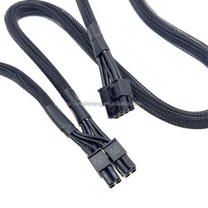 प्रतिस्थापन केबल करने के लिए 8Pin दोहरी 8 4 + 4Pin GPU ग्राफिक्स केबल - Product Image 6