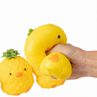 Jouet Squishy Canard Ananas Adorable Super Doux Anti-Stress pour Enfants