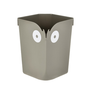 square open top dustbin bin trash can waste garbage steel storage bucket open lid rubbish bin