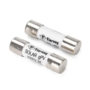 1000V DC năng lượng mặt trời hình trụ cầu chì và nhà hộp cầu chì gpv 10A/12A/15A/16A/20A/25A/30A (CE,TUV) được sử dụng trong năng lượng mặt trời hệ thống quang điện