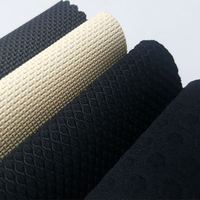 Tissu en néoprène Jianbo personnalisé, imperméable, 1 mm, 2 mm, 3 mm, 5 mm, SBR, tissu textile en néoprène recyclé, élastique, coloré, enduit de nylon
