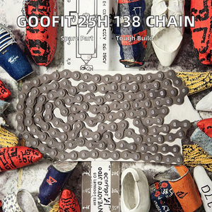 Cadena de Acero Inoxidable SFR 25H para Motor de <span class=keywords><strong>2</strong></span> <span class=keywords><strong>Tiempos</strong></span> 47cc/49cc <span class=keywords><strong>Yamaha</strong></span>/ Motocicleta Todoterreno ATV Quad Repuesto de Transmisión - Product Image 3