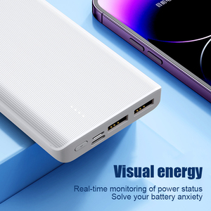 Chargeur Mobile Portable Mince 22.5W 20000mAh <span class=keywords><strong>Powerbank</strong></span> Haute Capacité avec Entrée Micro USB Charge Super Rapide pour iPhone <span class=keywords><strong>HUAWEI</strong></span> - Product Image 5
