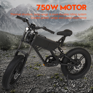 Vélo de montagne électrique à vitesse variable KAMAS, nouvelle version, robuste, double transmission, neige, 750W, 40-60 km/h, pour homme - Product Image 3