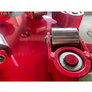 Оптовая продажа, 360 ° 1 ~ 20 тонн, универсальные колеса, танк, сверхпрочные резиновые стальные колеса, колесные тележки - Product Image 6