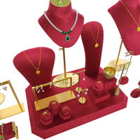 Accessoires de présentation de bijoux haut de gamme, présentoirs pour colliers, bracelets, bagues, boucles d'oreilles, comptoir à bijoux, présentoir à bijoux