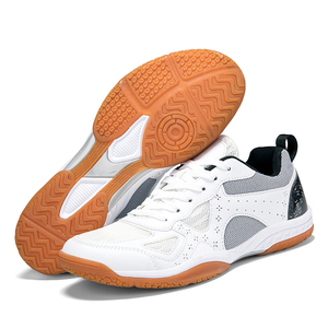 Zapatillas de <span class=keywords><strong>Tenis</strong></span> de Mesa Profesionales con Cordones, Suaves y que No Dejan Marcas |   Calzado Deportivo Interior Transpirable y Antideslizante para Venta al por Mayor y Uso en Gimnasios - Product Image 1
