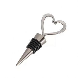 Tapón de Vino de Aleación de Zinc con Diseño de Corazón, Tapón Metálico Premium para Botellas de Vino Tinto, para la Preservación del Vino - Product Image 6