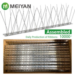 Clôture extérieure de haute qualité en acier inoxydable 304, pointes anti-oiseaux professionnelles, contrôle des pigeons, pointes anti-oiseaux durables - Product Image 1