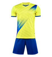 Nouvelle saison uniforme de football de haute qualité Sublimation respirant maillot de football classique en maille de grande taille